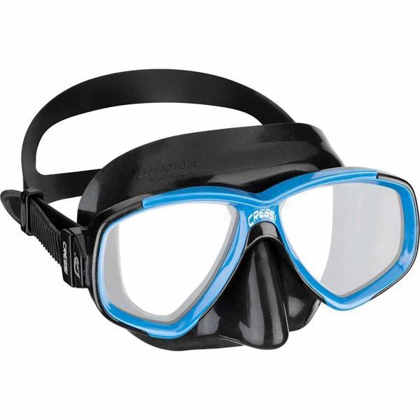 Cressi Perla Dalış Maskesi BLACK-BLUE - Image 1