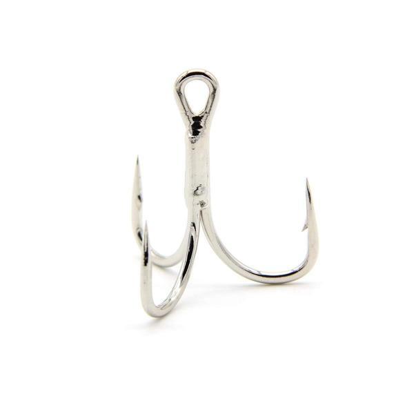 Fujin ST56 Nikel Üçlü Maket Balık İğnesi Nickel-NO:1 - Image 1