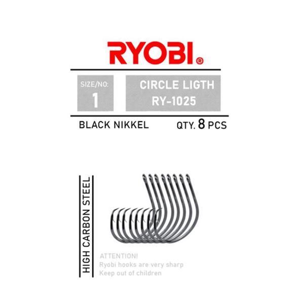 Ryobi Circle Light RY-1025 Black Nickel Olta İğnesi Black Nickel-NO:2/0 - Image 1