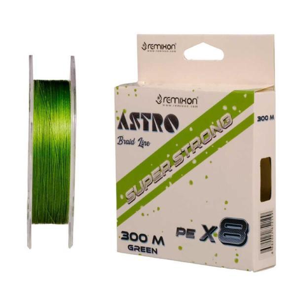 Remixon Astro 8x Green İp Misina 300mt GREEN-0,13 mm - Image 1
