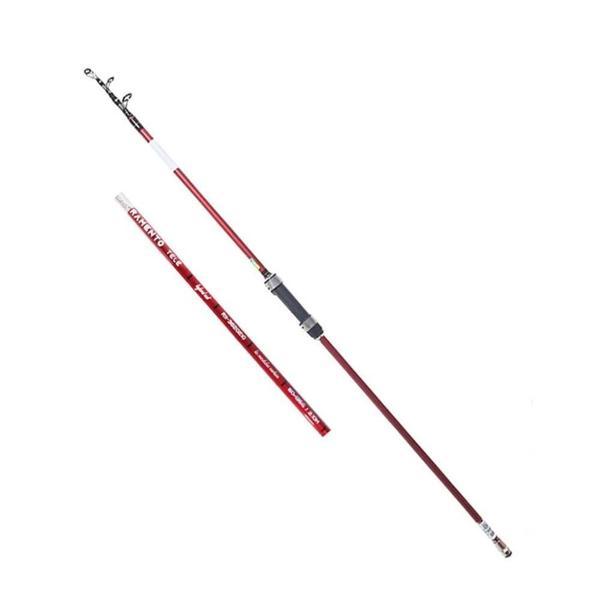 River Sacramento Tele Hybrid 60-135G Karbon Olta Kamışı KIRMIZI-210 CM - Image 1