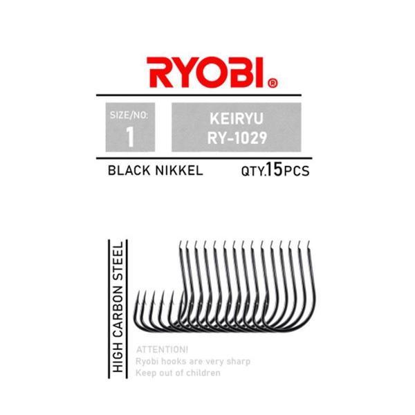 Ryobi Keiryu RY-1029 Black Nickel Olta İğnesi Black Nickel-NO:1 - Image 1