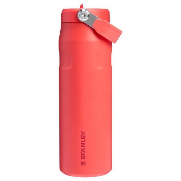 Stanley The IceFlow Flip Straw Lid 2.0 Pipetli Termos 0,70 Lt Hot Coral - Image 1