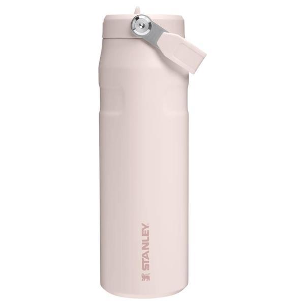 Stanley The IceFlow Flip Straw Lid 2.0 Pipetli Termos 1,06 Lt Rose Quartz - Image 1