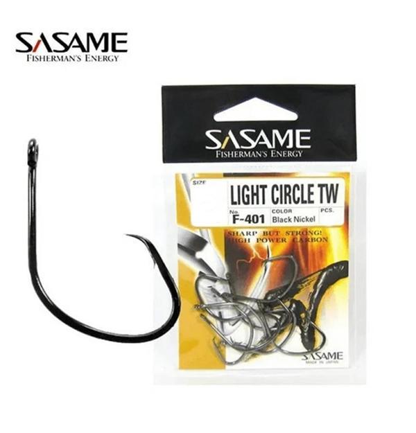 Sasame F-401 Light Ciircle TW Olta İğnesi Black Nickel-NO:2 - Image 1