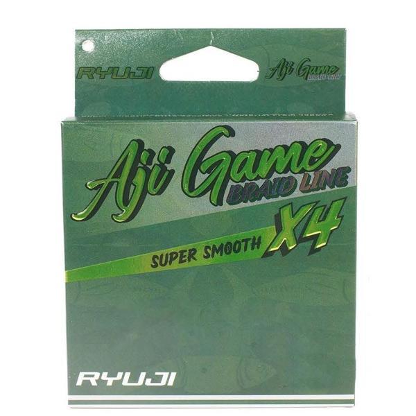 Ryuji Aji Game x4 Süper Smooth İp Misina Dark Green-150 MT-0,04 MM - Image 1