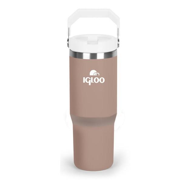 İgloo Powder Termos 900 ML Pipetli Termos Bardak Kahve/Beyaz - Image 1