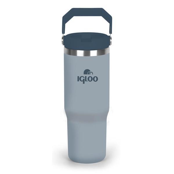 İgloo Powder Termos 900 ML Pipetli Termos Bardak Gri/Kyrak - Image 1