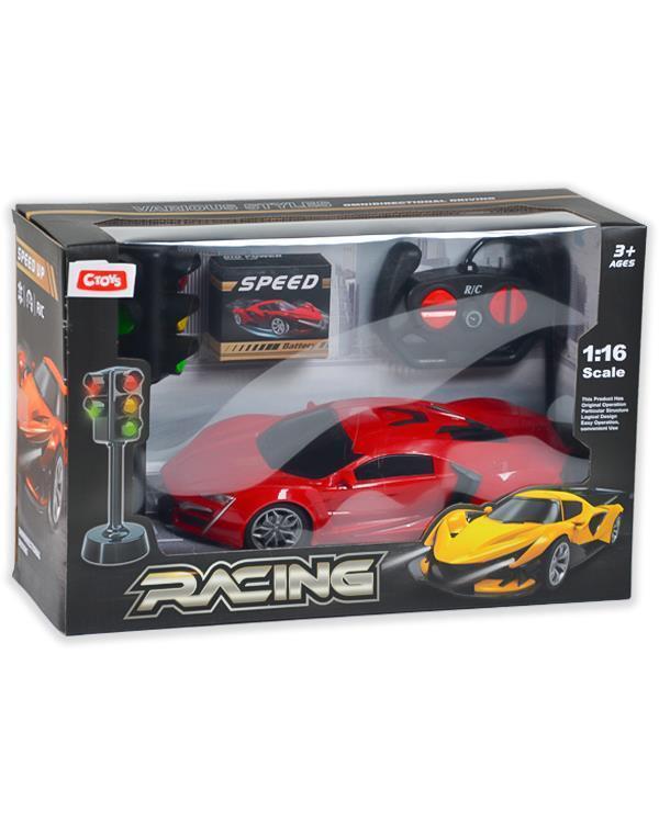 Ctoys 1:16 Uzaktan Kumandalı Usb Araba RC Trafik Işıklı Kırmızı 29AC - Image 1