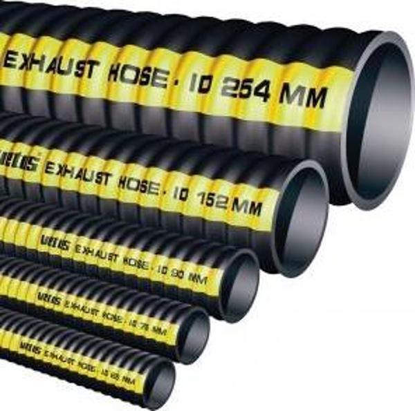 Vetus egzoz hortumu Çelik spiralle kuvvetlendirilmiş kauçuk İç Ø 60 mm - Image 1
