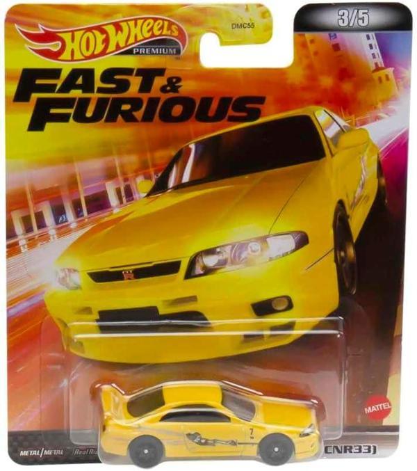 Hot Wheels Premium F&F Nissan Skyline GT-R (BCNR33) - Image 1