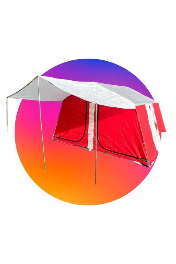 Zeycamping 2 Odalı Kamp Orman Avcı Şantiye Depo Çadır - Image 1
