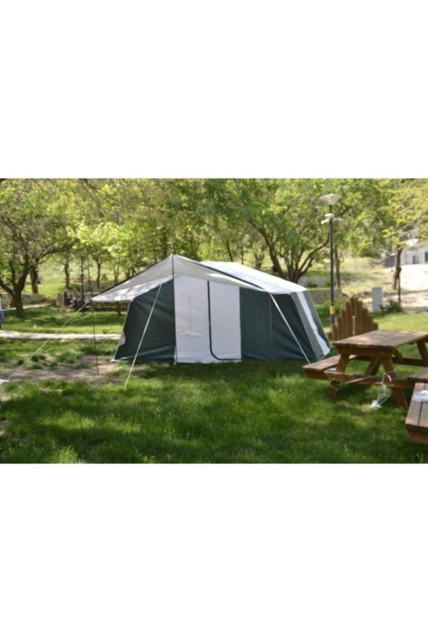 Zeycamping Iki Odalı Ve Salonlu 17 M2 Kamp Orman Şantiye Depo Çadırı - Image 1