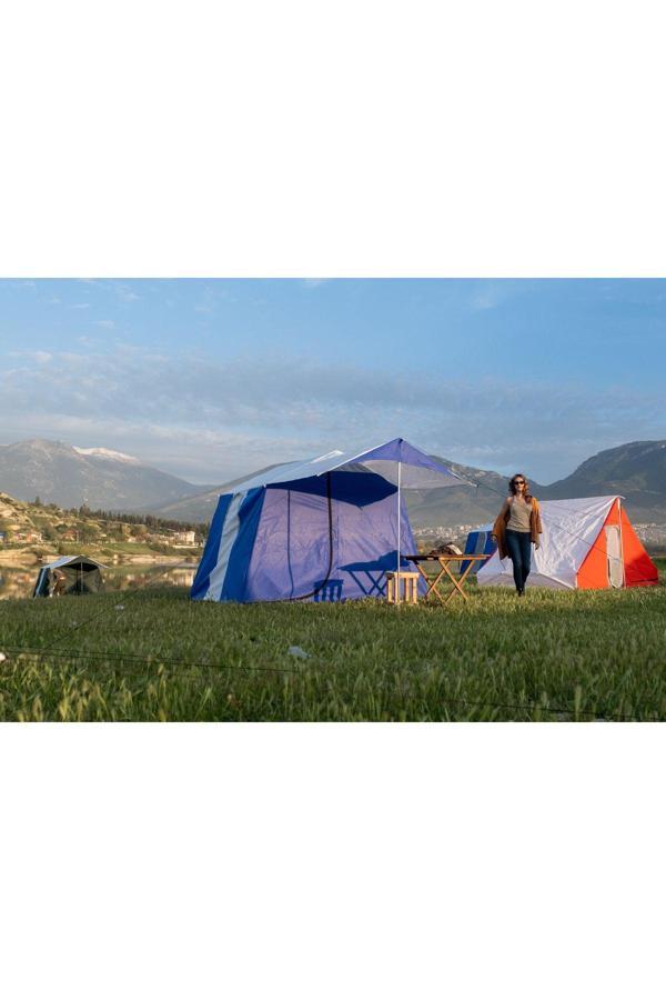 Tekodalı Kamp Çadırı Mavi - Image 1