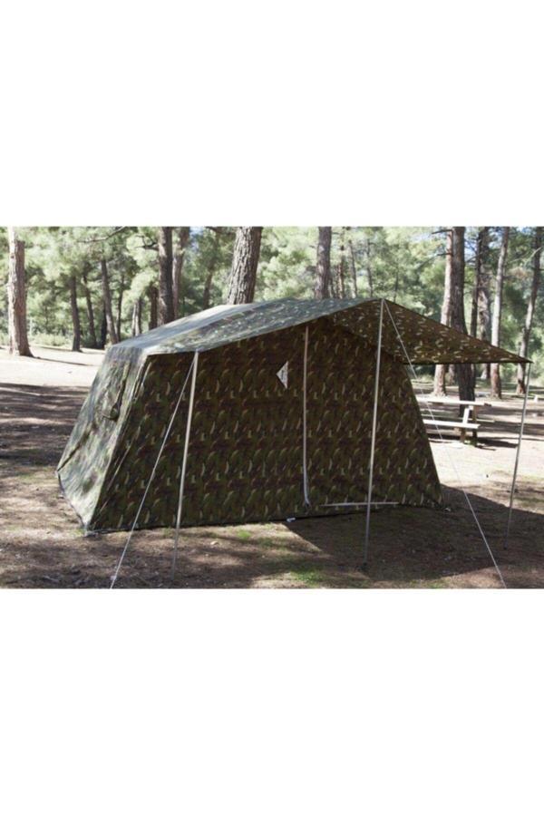 Askeri Kamuflaj Desen Tek Oda Kamp Çadırı - Image 1
