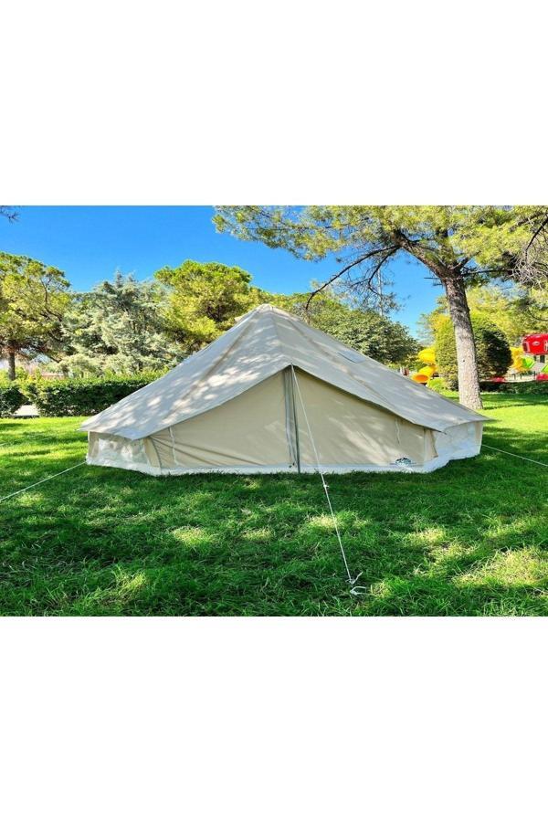 Zeycamping 16 M2 Kanvas Ormancı Dağcı Kamp Çadırı Koruma Örtüsü Ve Soba Adaptörü - Image 1