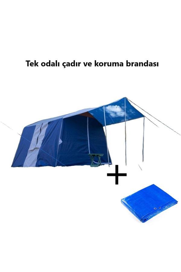 Zeycamping Tek Odalı Çadır 6 Kişilik Kamp Orman Barınak Dagcı Balık Kara Avı Çadırları - Image 1