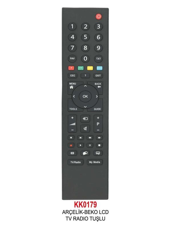 ARÇELİK-BEKO LCD TV RADIO TUŞLU KUMANDA - Image 1