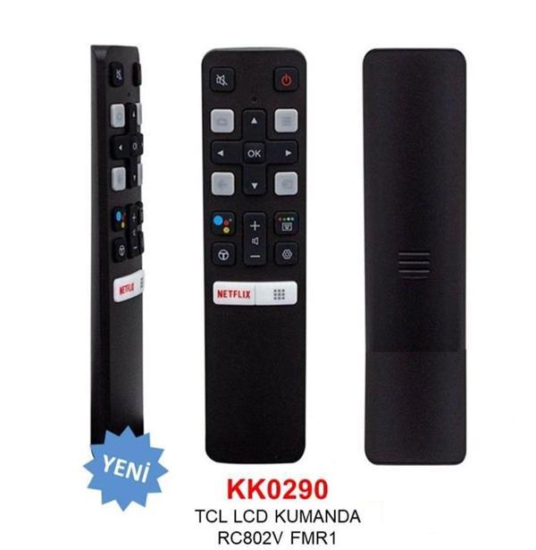 Tcl Rc 802V Fmr1 50 - 55 Androıd Tv Sesli Kontrol Akıllı Lcd-Led Tv Kumanda - Image 1