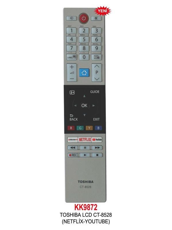 TOSHIBA LCD CT-8528(NETFLİX-YOUTUBE) KUMANDA - Image 1