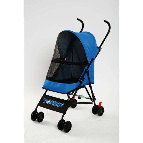 Tommy Evcil Hayvan Arabası Mavi 76.5*44*99cm Max 15kg - Image 1