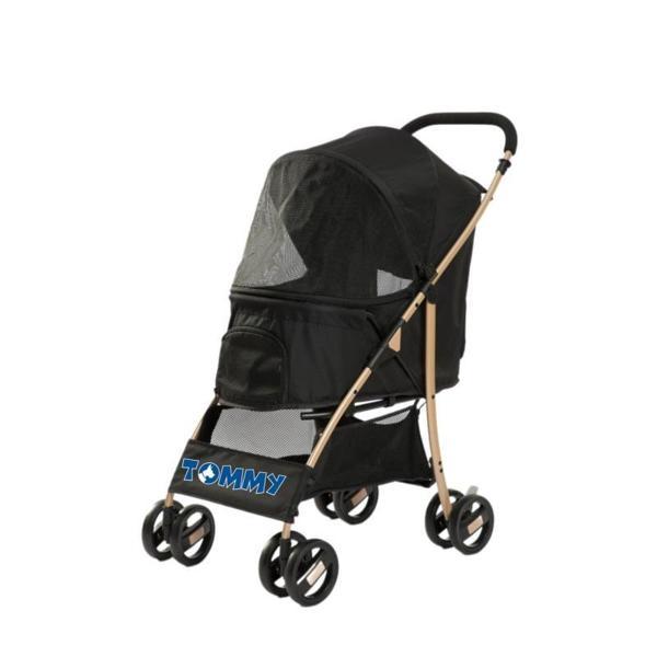 Tommy Evcil Hayvan Arabası Siyah 67*47*98cm Max 15kg - Image 1