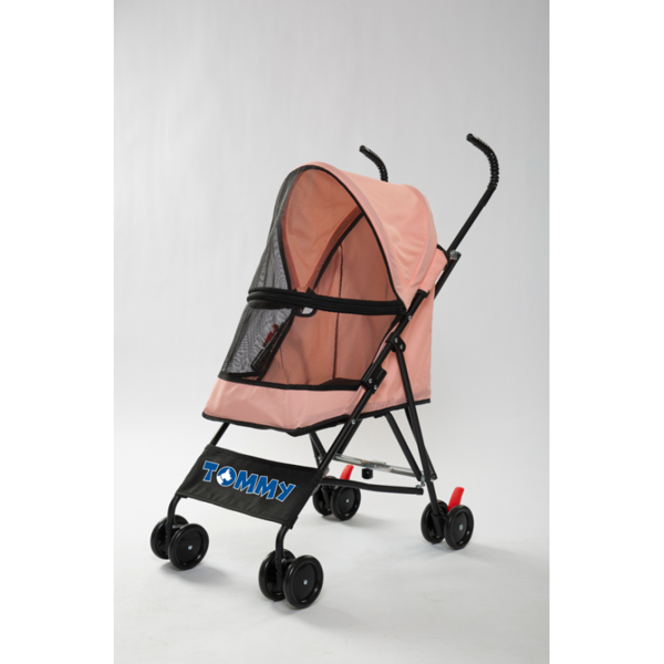 Tommy Evcil Hayvan Arabası Pembe 60*43*94cm Max 15kg - Image 1