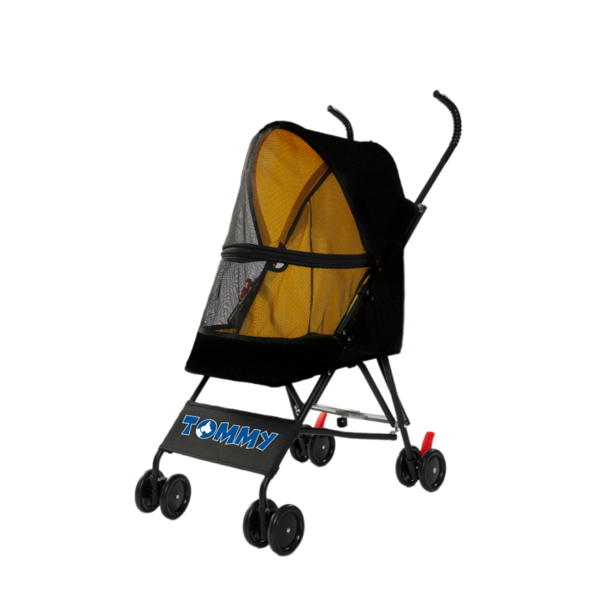 Tommy Evcil Hayvan Arabası Siyah 76.5*44*99cm Max 15kg - Image 1