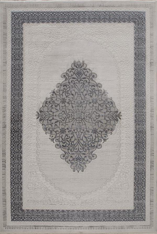 Gabardin Halı Jade 7023 Gri Serisi Triko Akrilik Salon Oturma Yatak Odası Halısı - Image 1