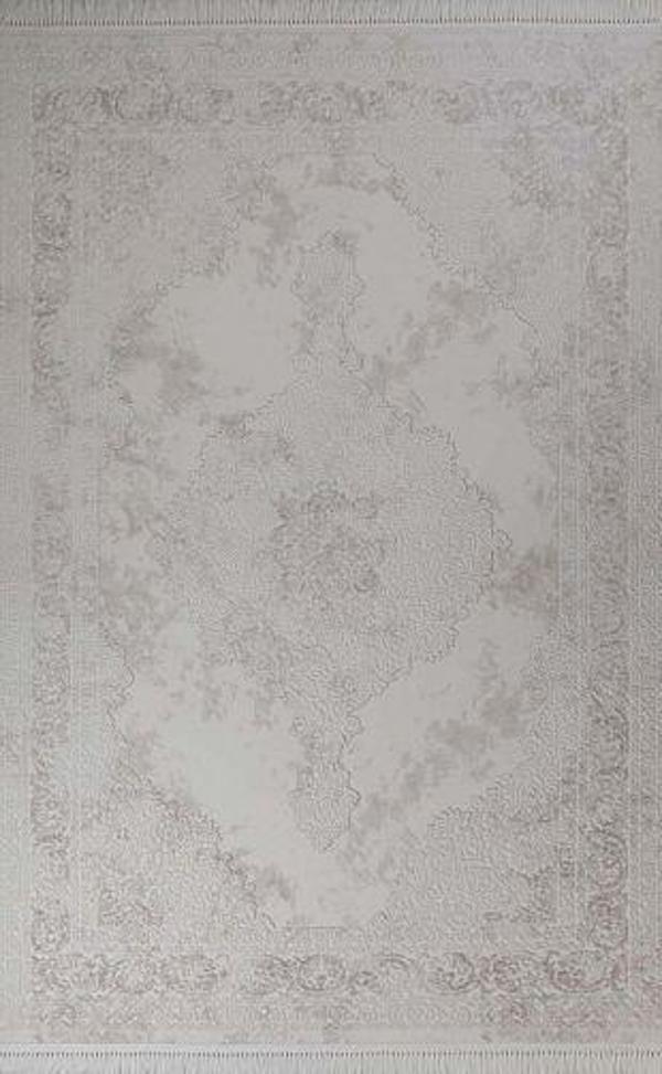 Gabardin Alessa 8010 Krem Serisi Triko Akrilik Salon Oturma Yatak Odası Halısı - Image 1