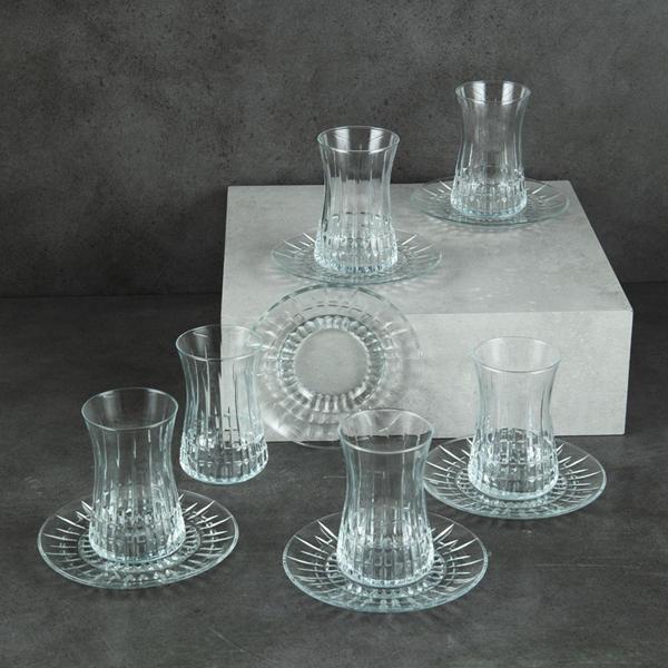 Aryıldız Fiona 12 Parça 6 Kişilik Çay Seti 110 ml - Image 1