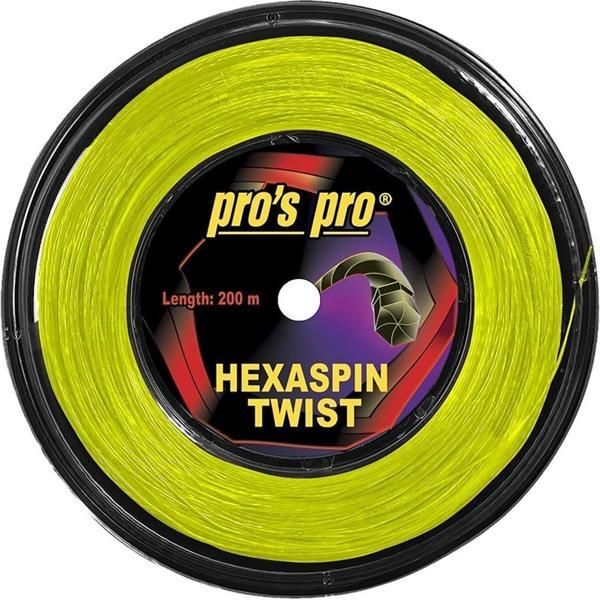 Pro's Pro Hexaspin Twist 200m 1,25mm Kordaj Sarı-Standart - Image 1
