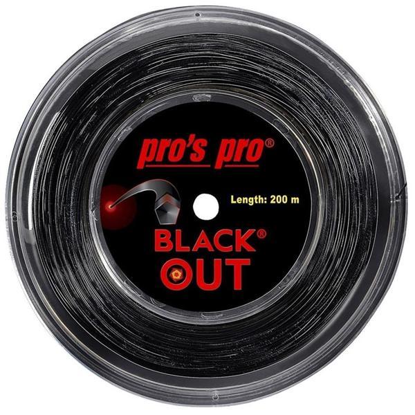Pro's Pro BlackOut 200m 1,24mm Kordaj Siyah-Standart - Image 1
