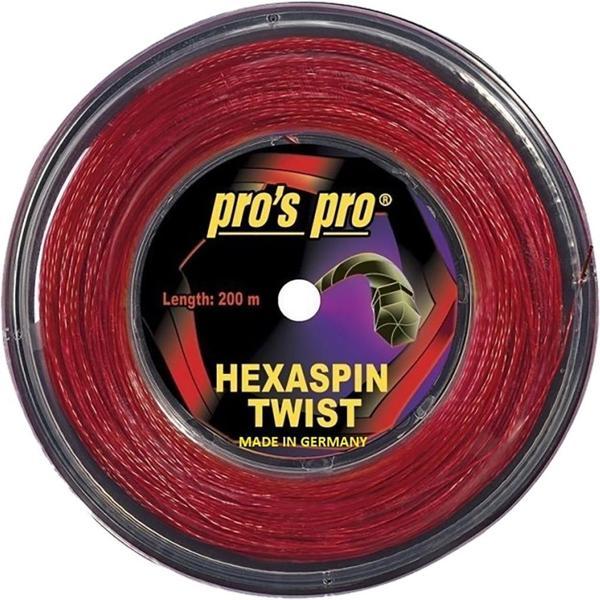 Pro's Pro Hexaspin Twist 200m 1,25mm Kordaj Kırmızı-Standart - Image 1