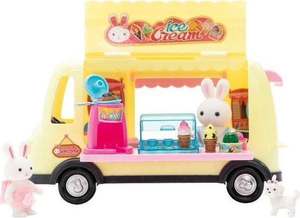 Bay Dreamy Mini Tavşan Dondurma Karavanı Oyun Seti - Image 1