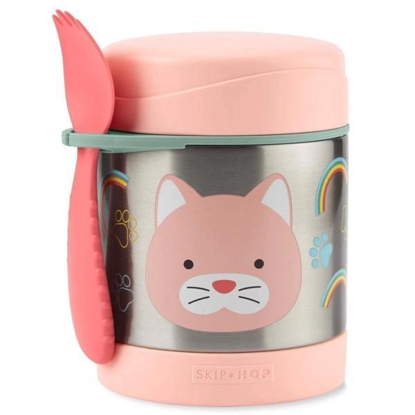 Skip Hop Zoo Paslanmaz Çelik Termos 325 Ml Kedi - Image 1