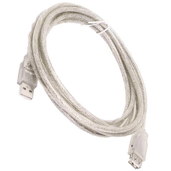 POWERMASTER 50 CM ŞEFFAF USB UZATMA KABLOSU - Image 1