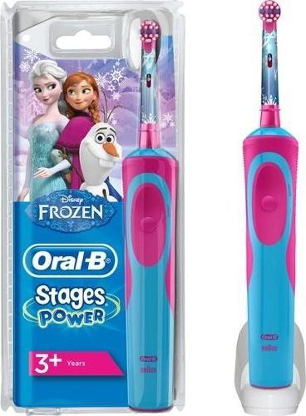 Oral-B Frozen Çocuklar İçin Şarj Edilebilir Diş Fırçası  (3+ Yaş) - Image 1