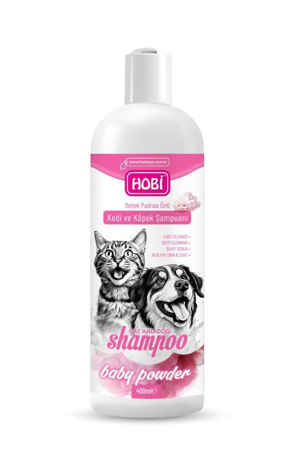 Hobi Bebek Pudrası Kokulu Kedi Ve Köpek Şampuanı 400Ml - Argan Yağlı Ve Nemlendirici - Image 1