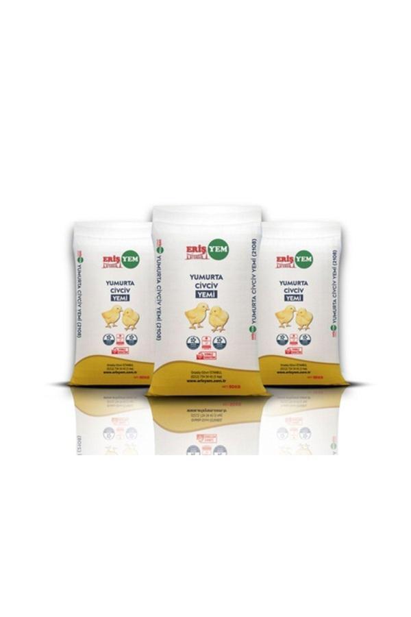Eriş Yem Yumurta Civciv Yemi Toz 5 Kg : Civcivler İçin Dengeli Beslenme Çözümü - Image 1