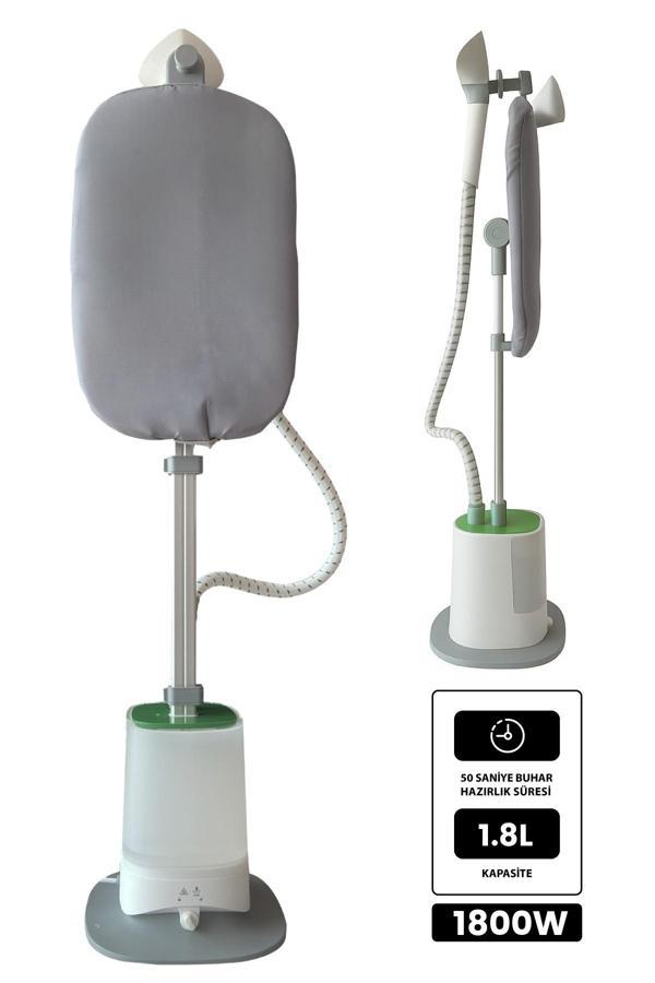 GS1321-BJ Dikey Ütü – 1800W Güç, Paslanmaz Çelik Başlık, 50 Saniyede Hazır - Image 1