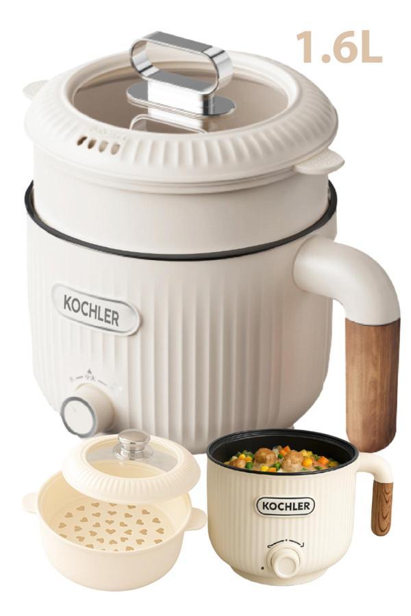 Çok Amaçlı Elektrikli Tencere | 600W | 1.6L | Buharlı ve Yağda Pişirme Özellikli -JJ18B-1 - Image 1