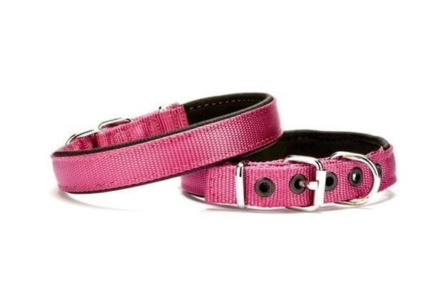 Doggie Dokuma Softlu Köpek Boyun Tasması 2 cm x 45 cm Mor - Image 1