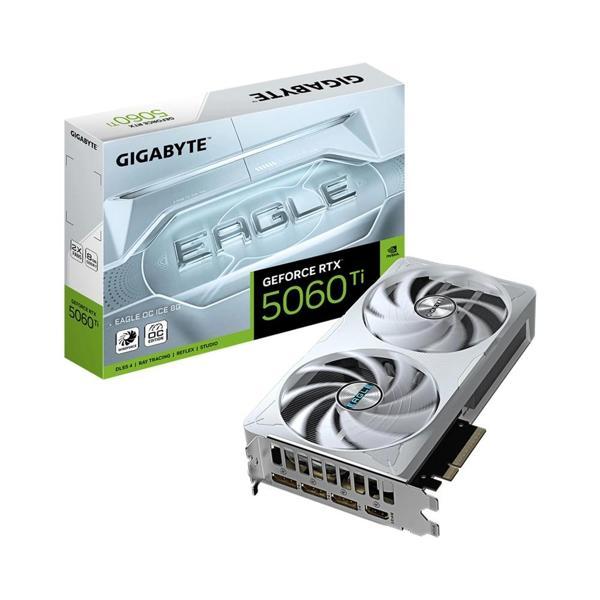 Gigabyte GeForce RTX 5060Ti Eagle OC ICE 8GB DLSS4 128 Bit GDDR7 Ekran Kartı - Image 1