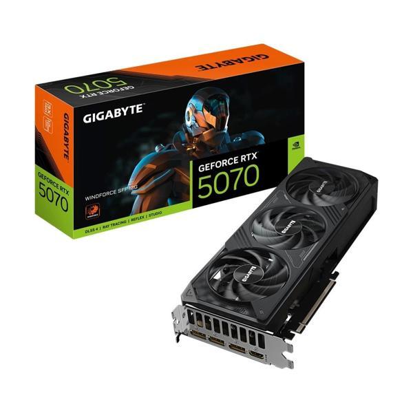 Gigabyte GeForce RTX 5070 Windforce SFF 12GB DLSS4 256 Bit GDDR7 Ekran Kartı - Image 1