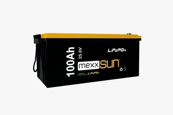 MEXXSUN Lityum Akü 25,6V 100Ah (LiFePo4) 2560Wh - Image 1