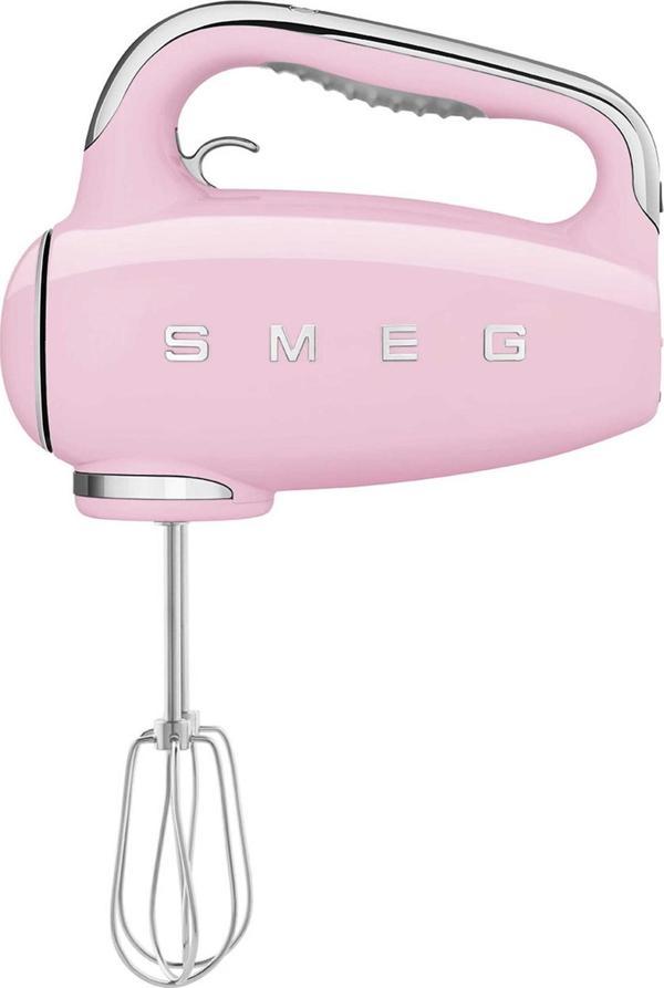 Smeg HMF01PKEU 50's Style Retro Pembe 500 Watt El Mikseri - Image 1