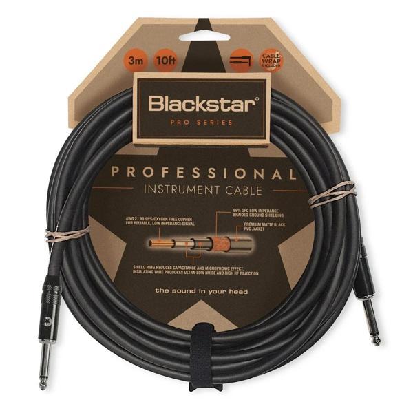 Blackstar Pro. Enstrüman Gitar Kablosu (3 m.) BS-CABLE-PRO-3M-SS - Image 1