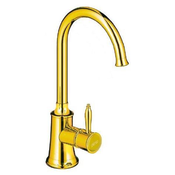 Penta Bosphorus Gold Evye Bataryası 2405 – Altın Detaylı, Şık ve Fonksiyonel Mutfak Bataryası - Image 1