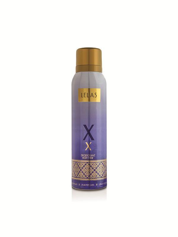 Lelas 1171 X Deodorant 150 ML – Uniseks Şipre Çiçeksi Koku Spreyi - Image 1